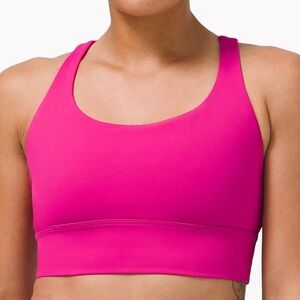 lululemon Energy Longline Bra
Medium Support, B–D Cups - RIPENED RASPBERRY